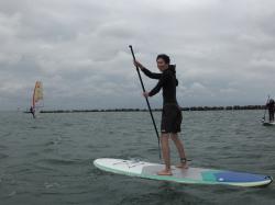 8/28 PM SUP(サップ、スタンドアップパドル)体験スクール付きレンタル  鎌倉ハイサーフ