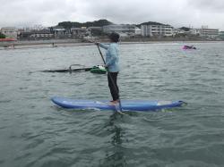 8/28 PM2 SUP(サップ、スタンドアップパドル)体験スクール付きレンタル　鎌倉ハイサーフ