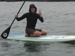 8/28 PM2 SUP(サップ、スタンドアップパドル)体験スクール付きレンタル　鎌倉ハイサーフ