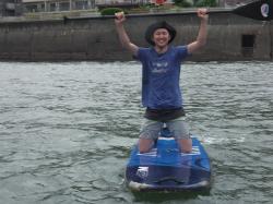 8/28 PM2 SUP(サップ、スタンドアップパドル)体験スクール付きレンタル　鎌倉ハイサーフ