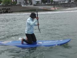 8/28 PM2 SUP(サップ、スタンドアップパドル)体験スクール付きレンタル　鎌倉ハイサーフ