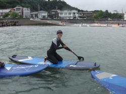 8/28 PM2 SUP(サップ、スタンドアップパドル)体験スクール付きレンタル　鎌倉ハイサーフ