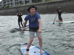 8/28 PM2 SUP(サップ、スタンドアップパドル)体験スクール付きレンタル　鎌倉ハイサーフ