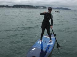 8/28 PM2 SUP(サップ、スタンドアップパドル)体験スクール付きレンタル　鎌倉ハイサーフ