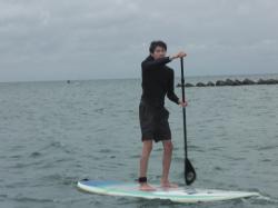 8/28 PM2 SUP(サップ、スタンドアップパドル)体験スクール付きレンタル　鎌倉ハイサーフ