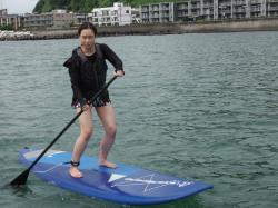 8/29 AM SUP(サップ、スタンドアップパドル)体験スクール付きレンタル  鎌倉ハイサーフ