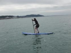 8/29 AM SUP(サップ、スタンドアップパドル)体験スクール付きレンタル  鎌倉ハイサーフ