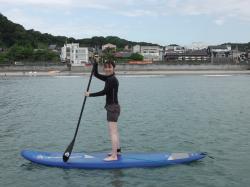 8/29 AM SUP(サップ、スタンドアップパドル)体験スクール付きレンタル  鎌倉ハイサーフ