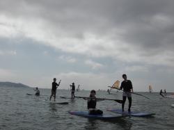 9/3 AM2 SUP(サップ、スタンドアップパドル)体験スクール付きレンタル  鎌倉ハイサーフ