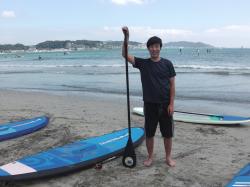 9/3 PM SUP(サップ、スタンドアップパドル)体験スクール付きレンタル 鎌倉ハイサーフ