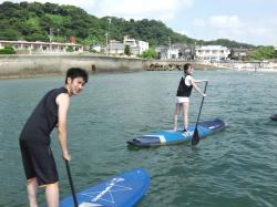9/4 AM SUP(サップ、スタンドアップパドル)体験スクール付きレンタル　 鎌倉ハイサーフ