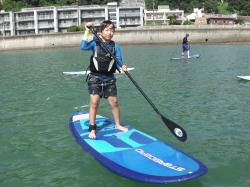9/4 AM SUP(サップ、スタンドアップパドル)体験スクール付きレンタル　 鎌倉ハイサーフ