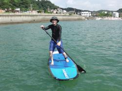 9/4 AM SUP(サップ、スタンドアップパドル)体験スクール付きレンタル　 鎌倉ハイサーフ