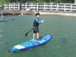 9/4 AM SUP(サップ、スタンドアップパドル)体験スクール付きレンタル　 鎌倉ハイサーフ