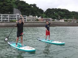 9/7AM SUP(サップ、スタンドアップパドル)体験スクール付きレンタル 鎌倉ハイサーフ