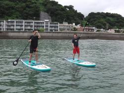 9/7AM SUP(サップ、スタンドアップパドル)体験スクール付きレンタル 鎌倉ハイサーフ