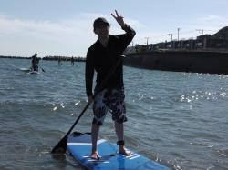 9/10 PM SUP(サップ、スタンドアップパドル)体験スクール付きレンタル 鎌倉ハイサーフ