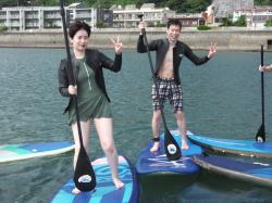 9/11 AM2 SUP(サップ、スタンドアップパドル)体験スクール付きレンタル  鎌倉ハイサーフ