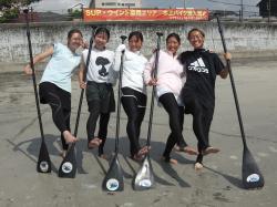 9/14 AM SUP(サップ、スタンドアップパドル)体験スクール付きレンタル 鎌倉ハイサーフ