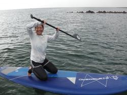 9/14 AM SUP(サップ、スタンドアップパドル)体験スクール付きレンタル 鎌倉ハイサーフ