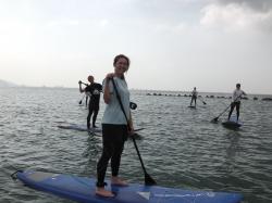 9/14 AM SUP(サップ、スタンドアップパドル)体験スクール付きレンタル 鎌倉ハイサーフ