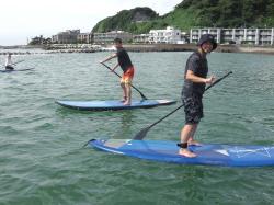 9/17 AM SUP(サップ、スタンドアップパドル)体験スクール付きレンタル  鎌倉ハイサーフ