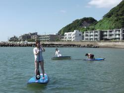 9/25 AM SUP(サップ、スタンドアップパドル)体験スクール付きレンタル  鎌倉ハイサーフ