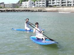 9/25 AM SUP(サップ、スタンドアップパドル)体験スクール付きレンタル  鎌倉ハイサーフ