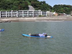9/25 AM SUP(サップ、スタンドアップパドル)体験スクール付きレンタル  鎌倉ハイサーフ