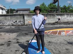 9/25 AM SUP(サップ、スタンドアップパドル)体験スクール付きレンタル  鎌倉ハイサーフ