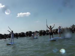 9/25 AM SUP(サップ、スタンドアップパドル)体験スクール付きレンタル  鎌倉ハイサーフ