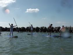 9/25 AM SUP(サップ、スタンドアップパドル)体験スクール付きレンタル  鎌倉ハイサーフ