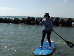 9/25 AM SUP(サップ、スタンドアップパドル)体験スクール付きレンタル  鎌倉ハイサーフ