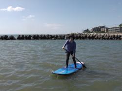 9/25 AM SUP(サップ、スタンドアップパドル)体験スクール付きレンタル  鎌倉ハイサーフ