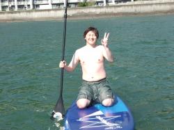 9/27 AM SUP(サップ、スタンドアップパドル)体験スクール付きレンタル  鎌倉ハイサーフ