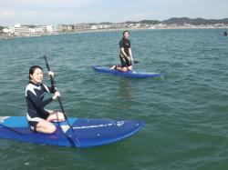10/14  PM  SUP(サップ、スタンドアップパドル)体験スクール付きレンタル  鎌倉ハイサーフ