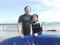 10/14  PM  SUP(サップ、スタンドアップパドル)体験スクール付きレンタル  鎌倉ハイサーフ