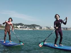 11/4  AM SUP(サップ、スタンドアップパドル)体験スクール付きレンタル 鎌倉ハイサーフ
