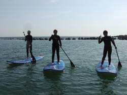 4/4 PM SUP(サップ、スタンドアップパドル)体験スクール付きレンタル 鎌倉ハイサーフ