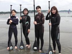 4/23 PM SUP(サップ、スタンドアップパドル)体験スクール付きレンタル  鎌倉ハイサーフ