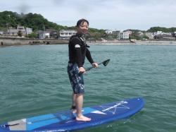 5/27 AM SUP(サップ、スタンドアップパドル)体験スクール付きレンタル  鎌倉ハイサーフ