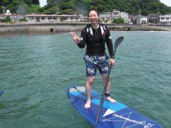 5/27 AM SUP(サップ、スタンドアップパドル)体験スクール付きレンタル  鎌倉ハイサーフ