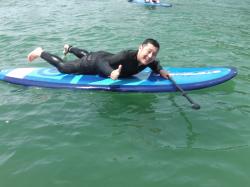 5/27 AM SUP(サップ、スタンドアップパドル)体験スクール付きレンタル  鎌倉ハイサーフ