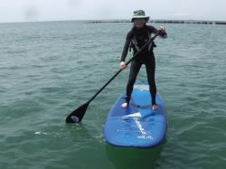 5/27 AM SUP(サップ、スタンドアップパドル)体験スクール付きレンタル  鎌倉ハイサーフ