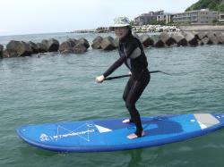 5/27 AM SUP(サップ、スタンドアップパドル)体験スクール付きレンタル  鎌倉ハイサーフ