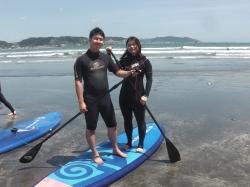 6/4 PM SUP(サップ、スタンドアップパドル)体験スクール付きレンタル  鎌倉ハイサーフ