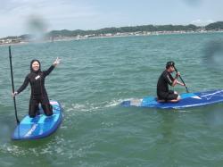 6/4 PM SUP(サップ、スタンドアップパドル)体験スクール付きレンタル  鎌倉ハイサーフ