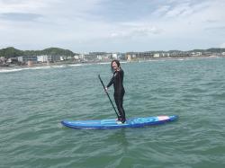 6/4 PM SUP(サップ、スタンドアップパドル)体験スクール付きレンタル  鎌倉ハイサーフ