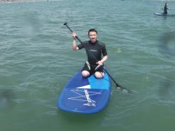 6/4 PM SUP(サップ、スタンドアップパドル)体験スクール付きレンタル  鎌倉ハイサーフ