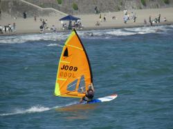 ５月の風と波に乗った様子です！（画像）